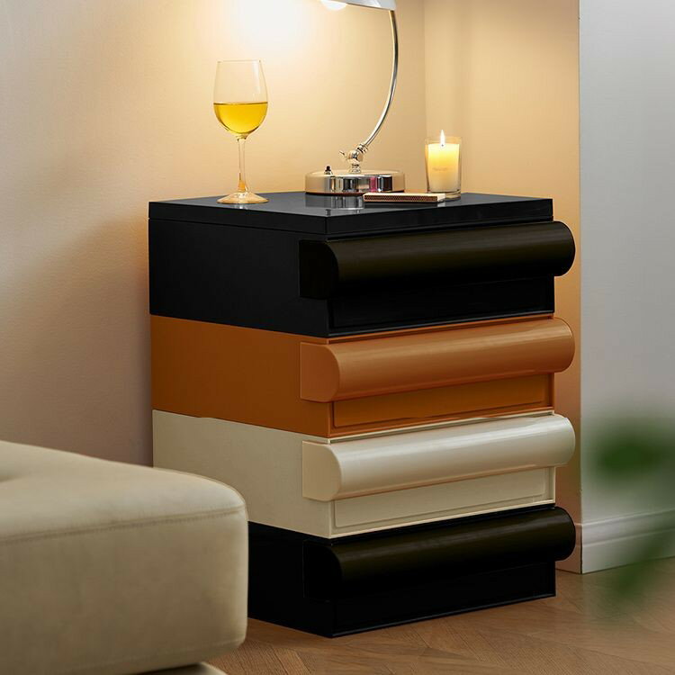 免運 可開票 床頭櫃 邊櫃 側櫃 邊幾 茶几 網紅床頭櫃ins創意家用客廳置物收納邊櫃臥室簡約多層抽屜式櫃子 速度出貨DD1111