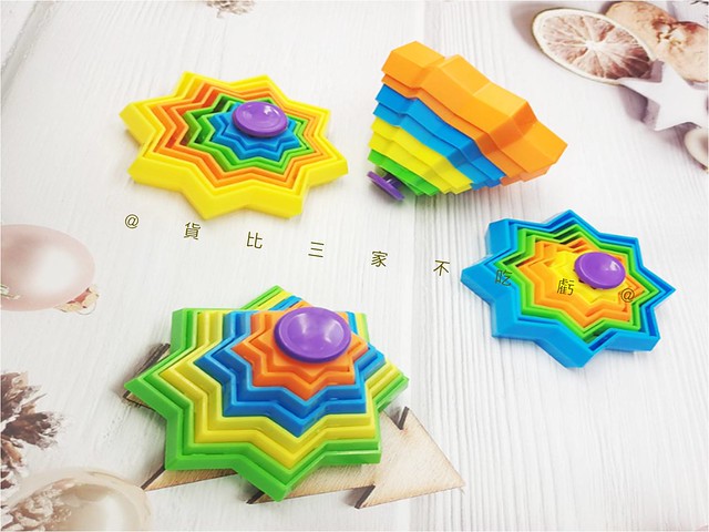 3D列印疊疊塔 3d百變列印蘿蔔塔 聖誕禮物 小獎品 羅卜布羅伯他塔 3D列印蘿卜塔 指尖陀螺 百變立體變形減壓 彩虹