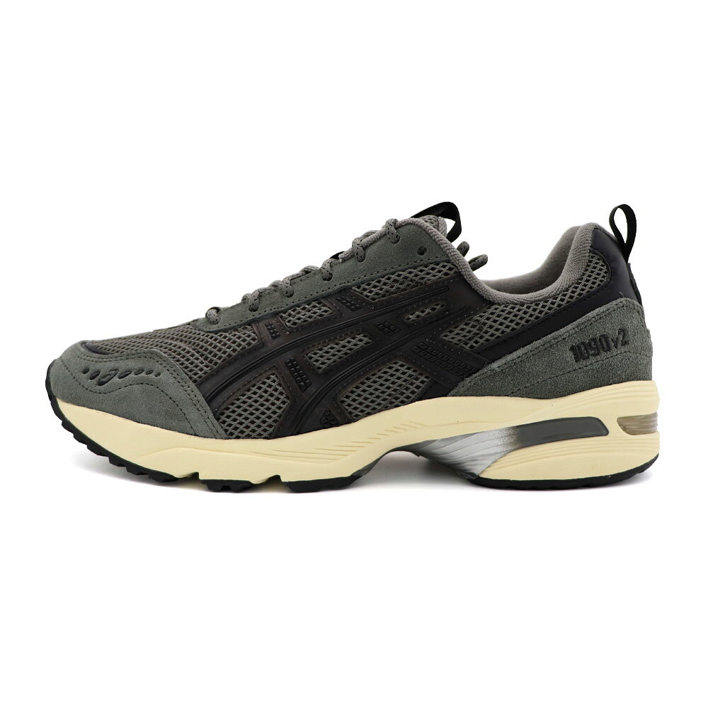 Asics Gel-1090 V2 軍綠黑 網布 復古 休閒 運動 慢跑鞋 男款 B5512 (1203A382-022)
