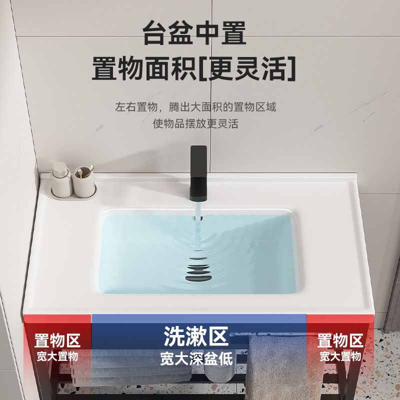 免運/可開票 洗脸盆 洗手盆 台上盆  小戶型壁掛式洗手盆洗臉盆組合墻式洗手臺衛生間陽臺洗漱洗手池S
