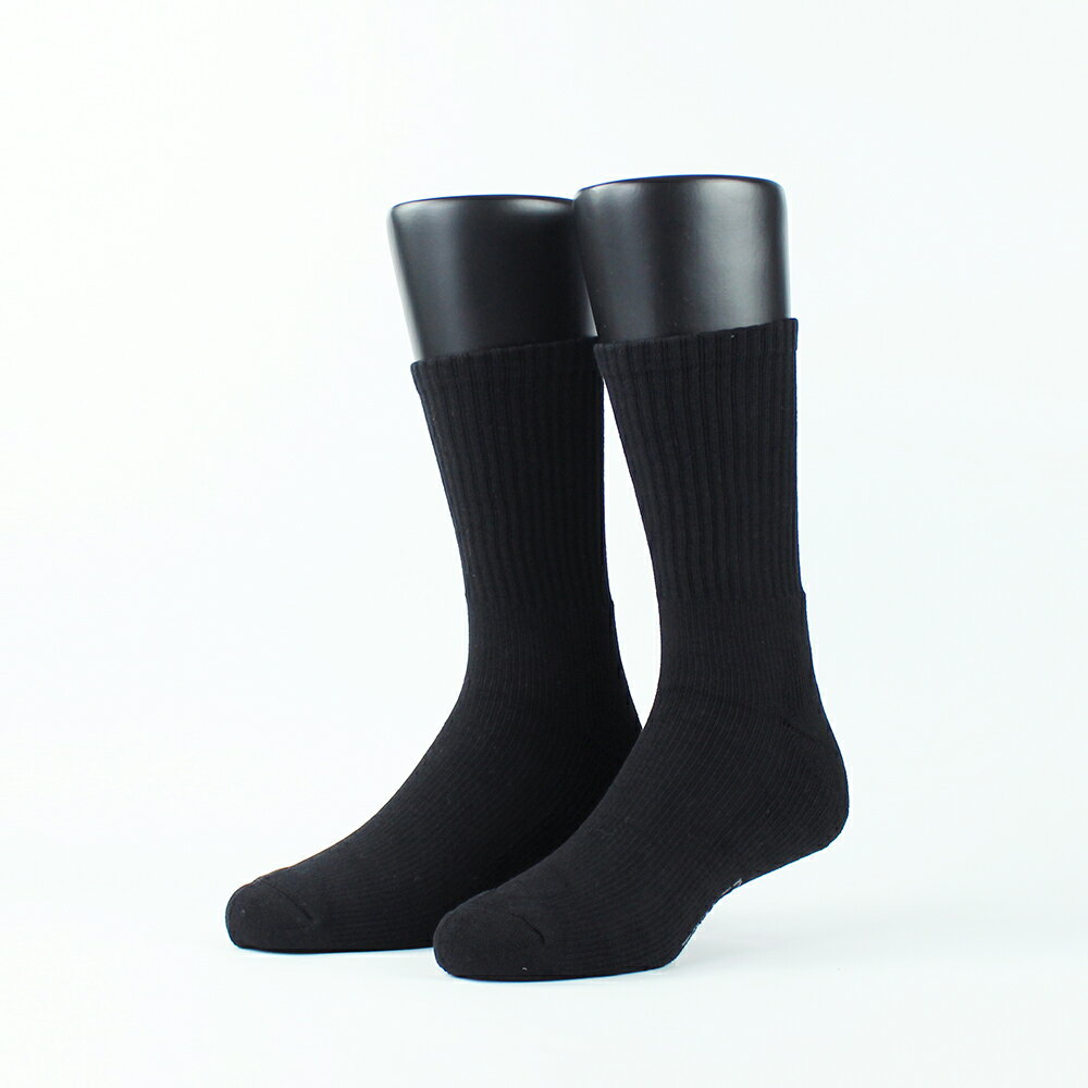FOOTER素面輕壓力高筒襪 除臭襪 運動襪 襪子男款(T99L/XL) 4