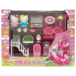 真愛日本 三麗鷗 凱蒂貓 kitty Mimmy 雙層洋房 扮家家酒 玩具組 房屋 模擬 遊戲 玩具 兒童禮物