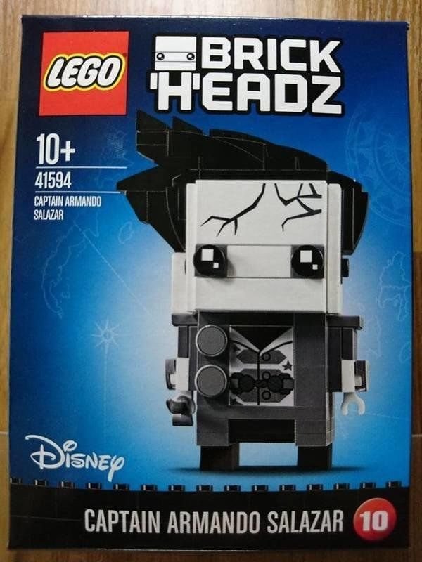 ☆勳寶玩具舖【LEGO 樂高】Brick Headz 41594 Captain Armando Salazar