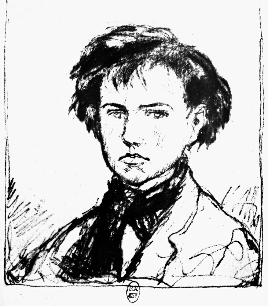 Posterazzi Arthur Rimbaud (18541891)Nfrench Poet Drawing 19Th Century