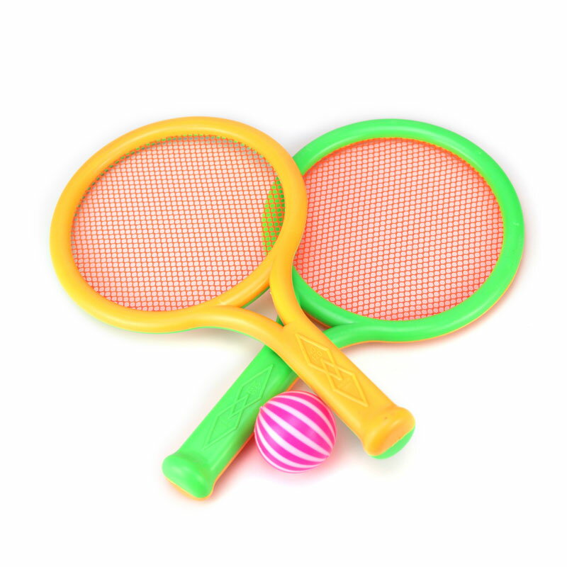 2合1羽毛球網球拍寶寶球類健身運動玩具玩具器械運動道具地攤貨源