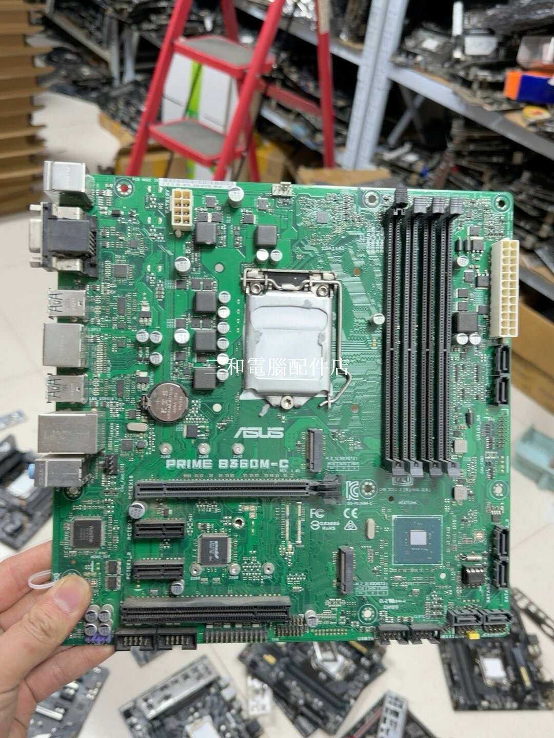 華碩 PRIME B360M-C 主機板 測試全好 正常使用 適合DIY愛好者 台式機升級首選