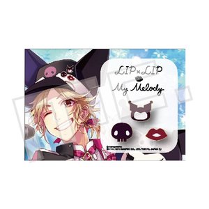 大賀屋 日貨 日本限定 酷洛米 胸章 胸針 別針 飾品 Kuromi 三麗鷗 Sanrio 正版授權 J00040056