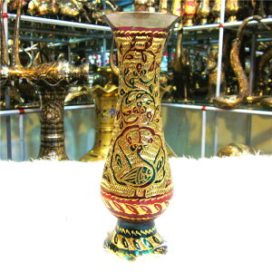 手工藝品直銷銅器銅雕花瓶工藝禮品 廠家直銷1入
