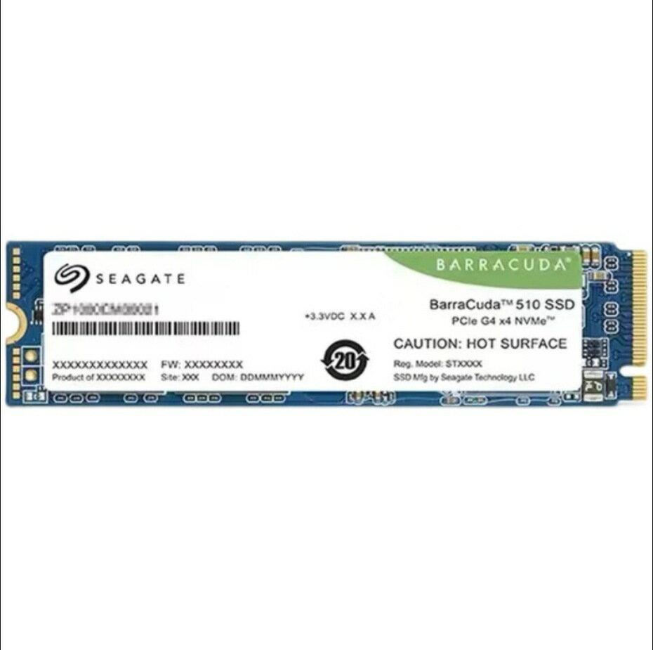 Seagate/希捷酷魚510固態硬碟250G 500G 1T 2T臺式M2 NVME適用【北歐家居生活】