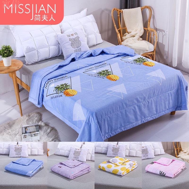 特惠高檔夏被空調被可機洗卡通夏涼被雙人夏天薄被單人學生宿舍冷氣被夏季棉涼被卡通超柔涼被冷氣被學生適用 5