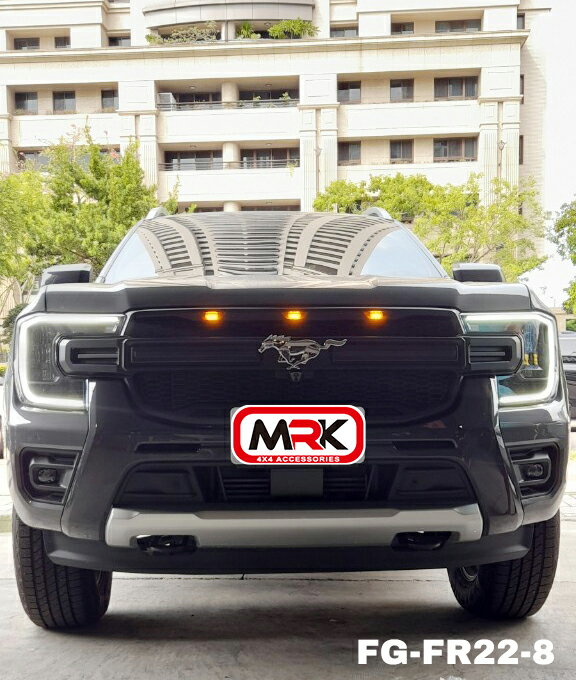 【MRK】FORD RANGER T9前中網 水箱罩-含定位燈FORD 野馬 FG-FR22-8