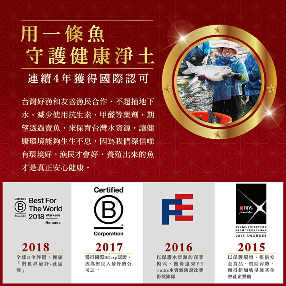 【台灣好漁】鮮蝦豬肉手工餛飩(8粒/包) #冷凍運送 2