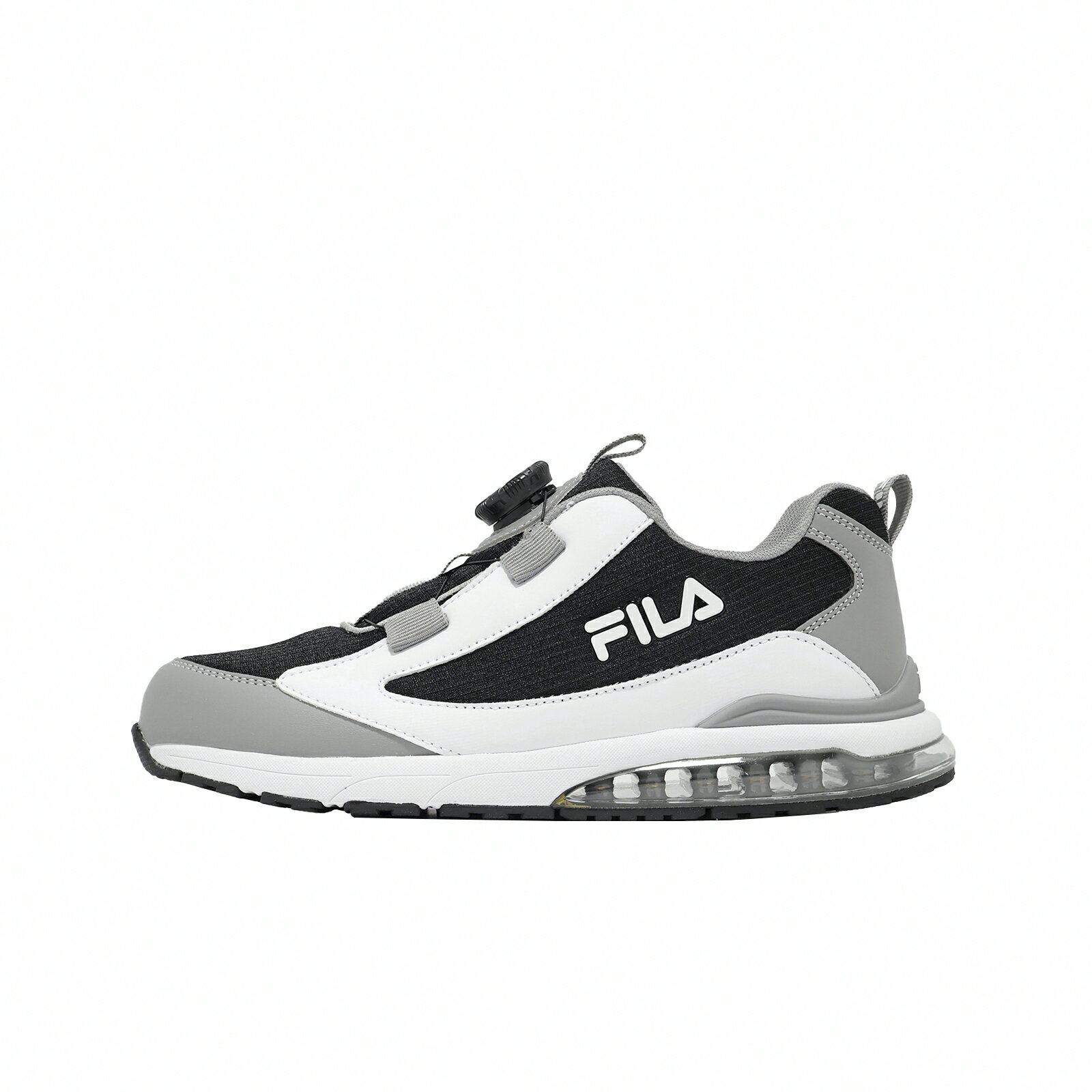 Fila 慢跑鞋 J424Z 中大童鞋 小朋友 黑 旋鈕 運動鞋 3J424Z409