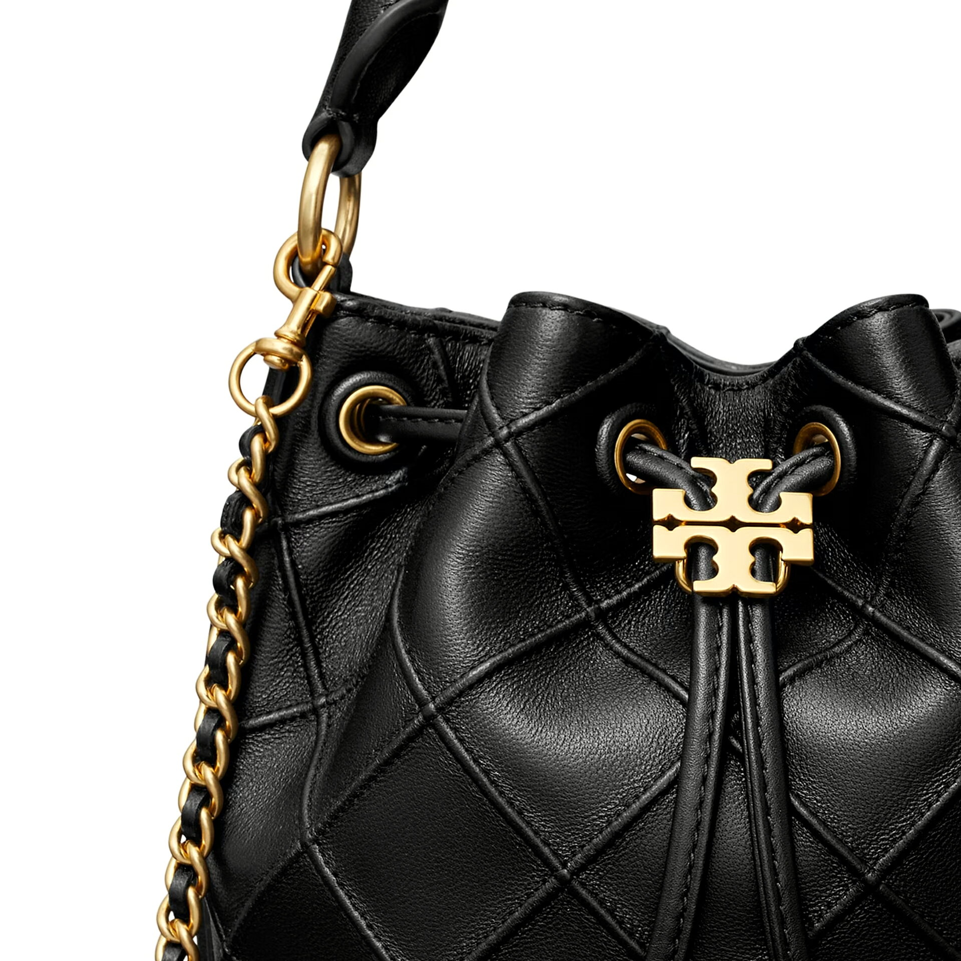 TORY BURCH Fleming 小號水桶包單肩斜手提包 142565(黑現貨)【 菲尼斯 國際精品 ★初秋極享】 女神手袋 4