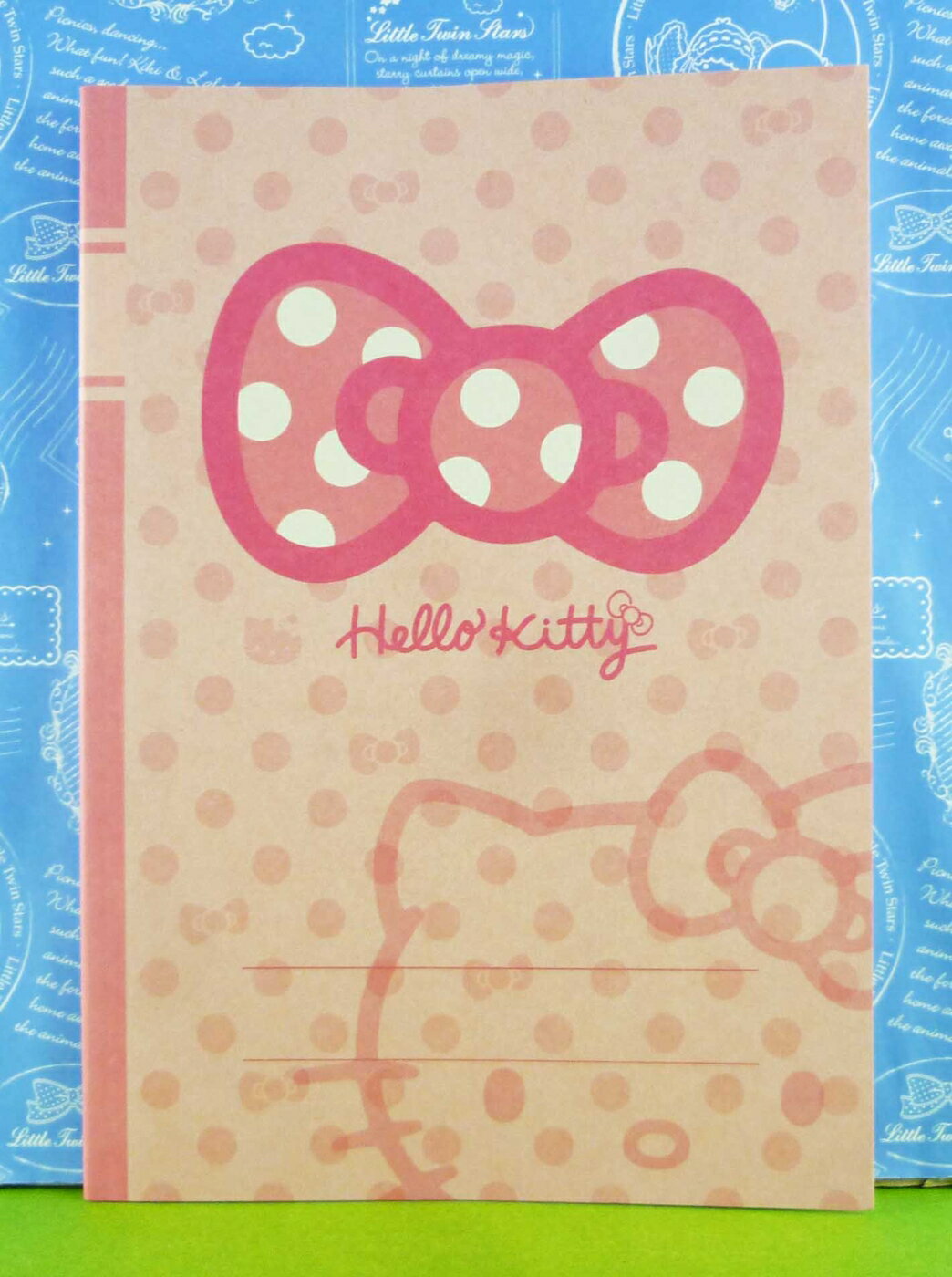 【震撼精品百貨】Hello Kitty 凱蒂貓 筆記本 粉蝶結【共1款】 震撼日式精品百貨