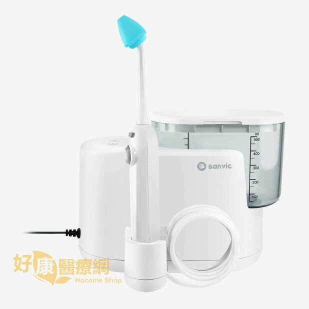 (內附80小包市價360元)善鼻脈動式洗鼻器SH101N(洗鼻桿3支)SH-101N洗鼻機 善鼻脈動式水療器