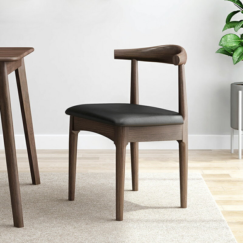 角椅實木椅子北歐餐桌餐椅家用書桌靠背椅簡約桌椅餐廳凳子