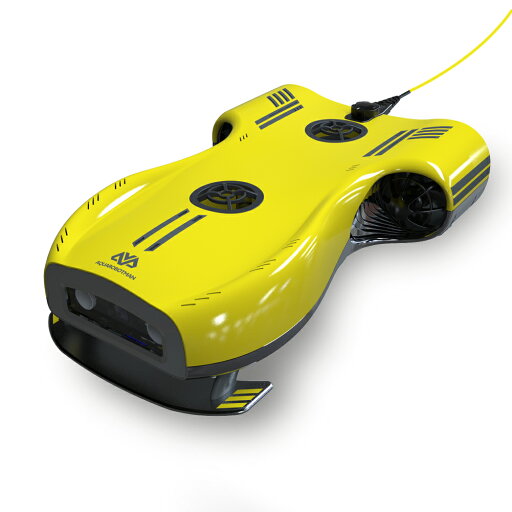 Nemo 4K Underwater Drone with Camera AQUAROBOTMAN RC Submarine ROV Robot for Underwater Photography Search Study Exploring Diving Fish Finder