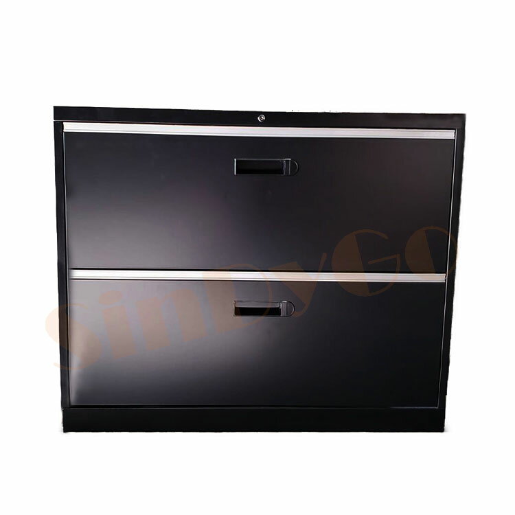【鑫蘭家具】UD2黑色二層式公文理想櫃H74公分 檔案櫃 書櫃 置物櫃 收納櫃