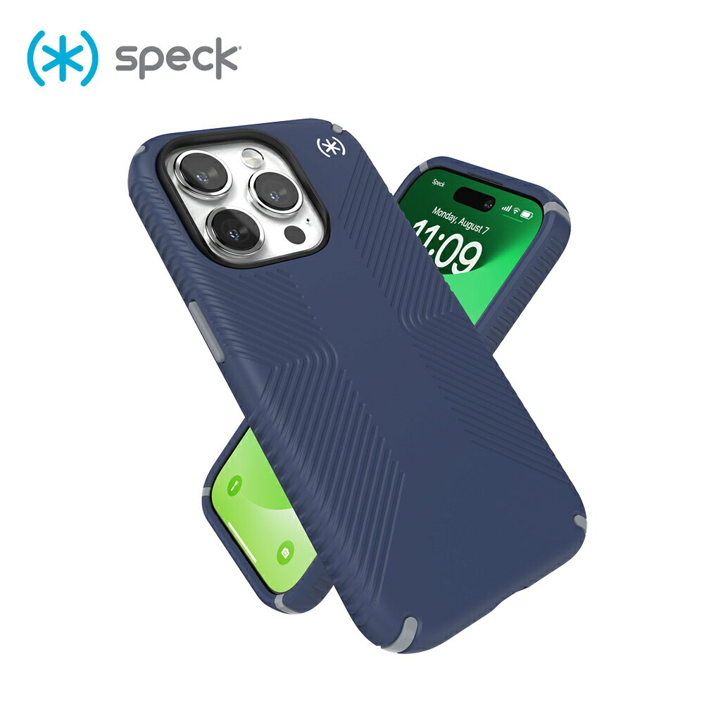 J~ Speck iPhone 15 Pro 6.1/ 6.7吋系列 Presidio2 Grip MagSafe磁吸防手滑防摔殼(iPhone 15 Pro保護殼)
