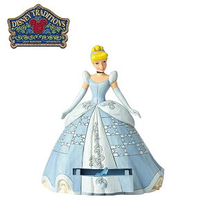 【正版授權】Enesco 仙杜瑞拉 抽屜盒 塑像 公仔 精品雕塑 灰姑娘 Cinderella 迪士尼 Disney - 959506