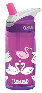 【【蘋果戶外】】美國 Camelbak 兒童吸管雙層隔溫運動水瓶 戀愛天鵝 彈跳式吸管水壺 400ml 小孩水壺