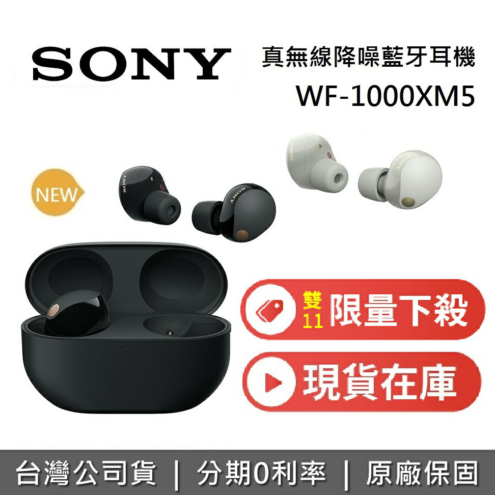 領券再折800+全新品~現貨!】SONY 索尼WF-1000XM5 真無線降噪藍牙耳機降