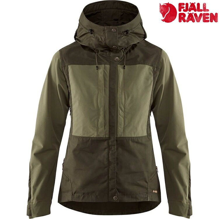 Fjallraven 小狐狸 薄軟殼衣/軍裝夾克/獵裝風衣 Keb Jacket W 女款 89892 662-625 深森綠/月桂綠