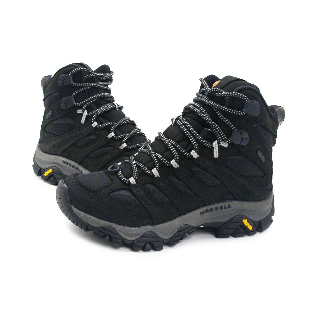 MERRELL(女)MOAB 3 APEX MID WP防水健行高筒登山鞋 女鞋-黑色 1 MERRELL(女)MOAB 3 APEX MID WP防水健行高筒登山鞋 女鞋-黑色 1