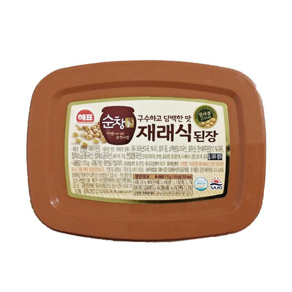 【首爾先生mrseoul】韓國 SAJO 思潮 韓國 黃豆醬 調味醬 醬料 170g