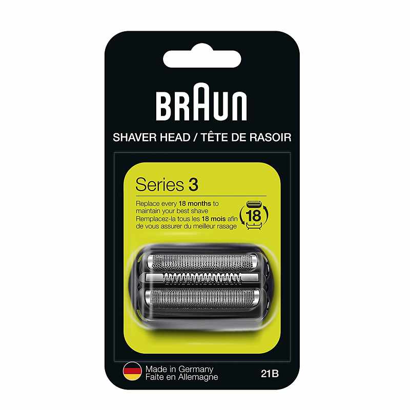 Braun 21B Shaver 刮鬍刀 替換刀頭 兼容300s/ 310s [2美國直購]
