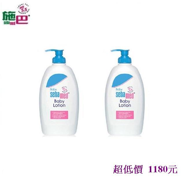 *美馨兒* 施巴 sebamed - 嬰兒潤膚乳液 (400ml X2瓶 ) 1180元 (附公司紙袋)