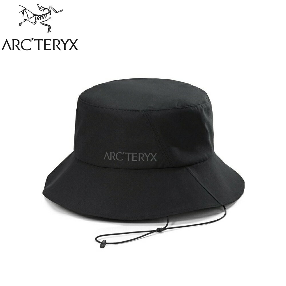 【ARC'TERYX 始祖鳥 Sinsolo抗UV遮陽帽《黑》】X000009486/登山/防曬帽/男女/漁夫帽