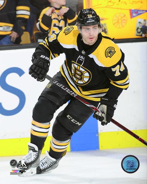 Posterazzi: Jake DeBrusk 2017-18 Action Photo Print (11 x 14) | Rakuten.com