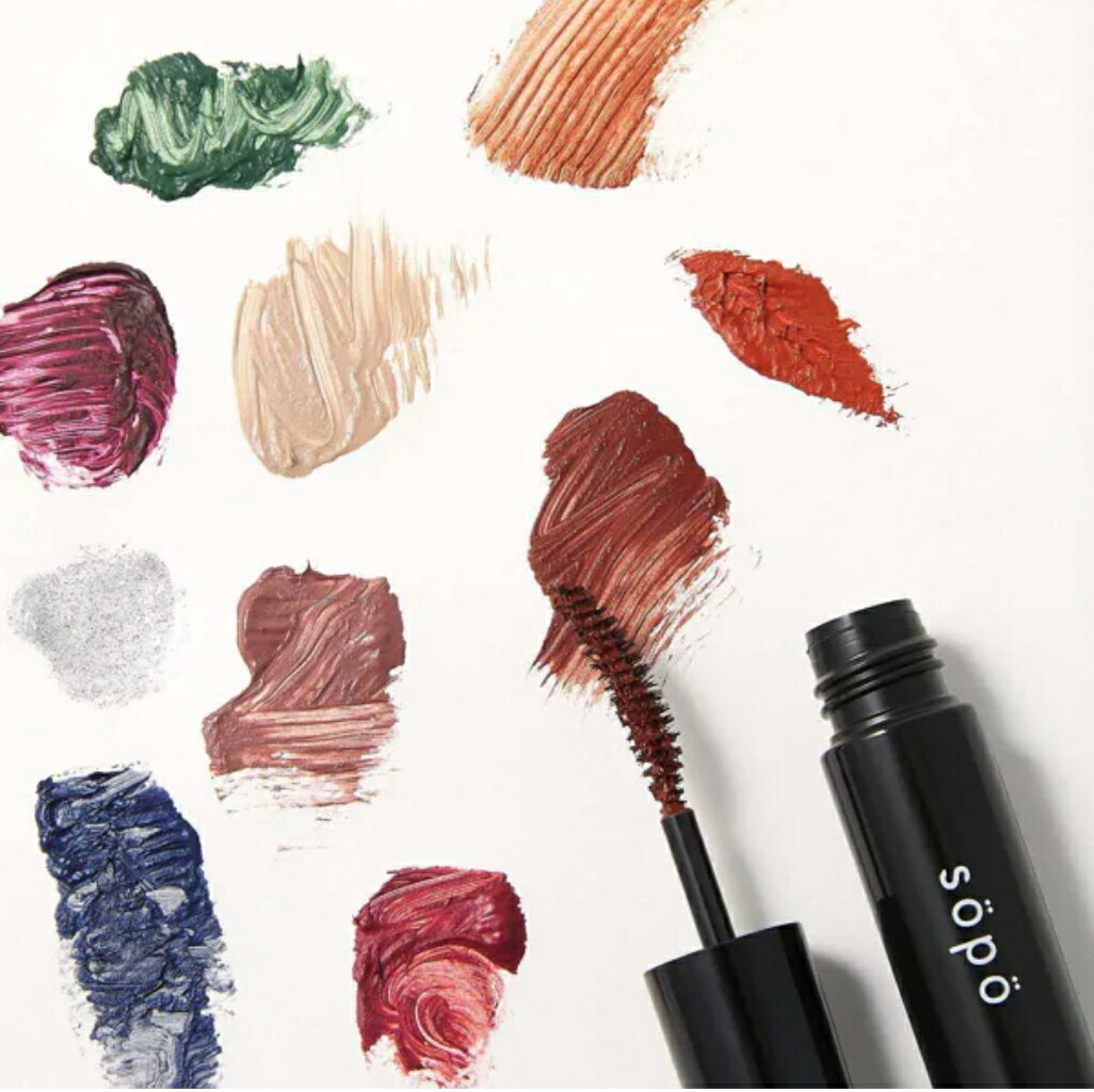 【預購】Söpö Sopo 彩色睫毛膏 防水抗暈 溫水可卸 日本全家限定 １１色 限定色 日本直送 1