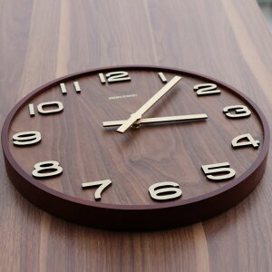 極客庫新中式掛鐘 客廳靜音鐘 中國風木質時鐘 簡約家用鐘表復古掛表 時鐘