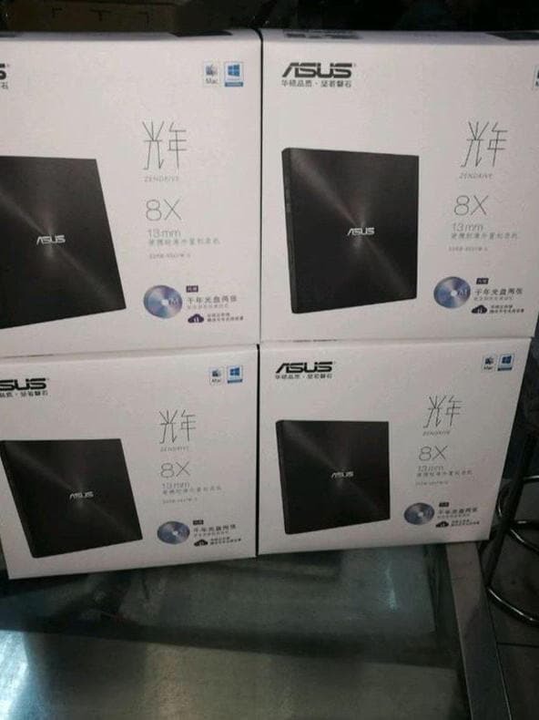 （爆款熱賣）（國際精品）【免運】華碩SDRW-08U7M-U外接dvd燒錄機筆記本移動光碟機