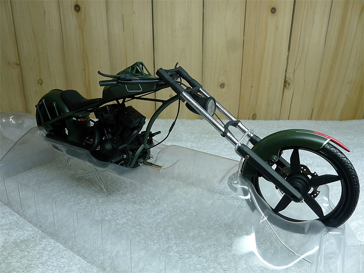 Comanche 軍色武裝塗裝合金哈雷摩托車模型老貨絕版安徒ERTL 1:18