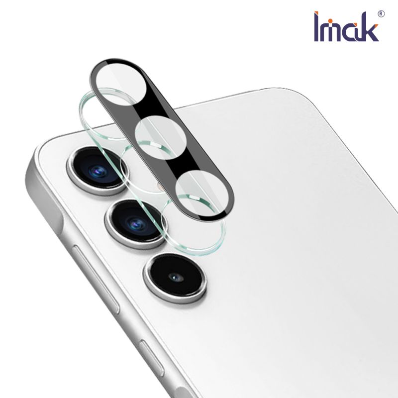 Imak 艾美克 SAMSUNG 三星 Galaxy A35 5G 鏡頭玻璃貼(一體式)(曜黑版) 奈米吸附 鏡頭貼 鏡頭保護貼 鏡頭膜