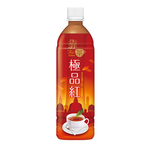 波蜜靠茶極品紅茶PET580ML*4