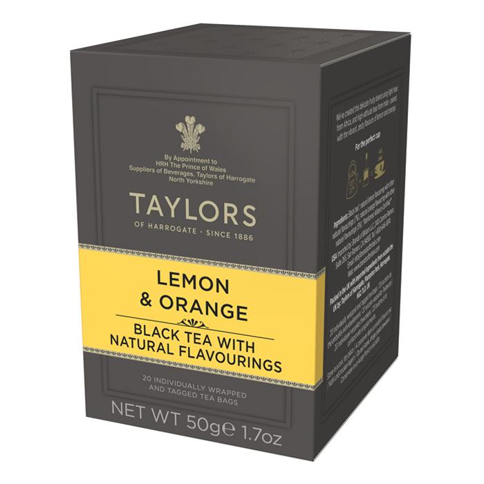 【42折優惠】【英國皇家泰勒茶】檸檬香橘風味茶 20包/盒