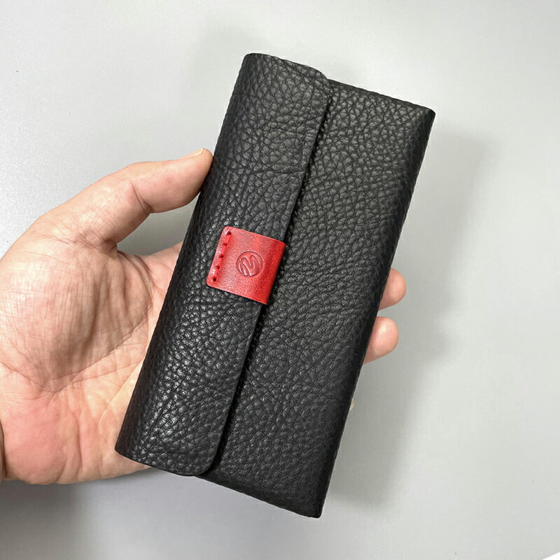 九華彩 蘋果16promax牛皮手機套全包保護套適用iphone15pro頭層手機包14簡約男商務復古手工直插13防摔真皮