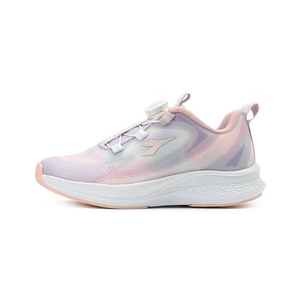 DIADORA LUMIN RUN 煥彩 旋扣輕量跑鞋 粉 DA1611003 大童鞋