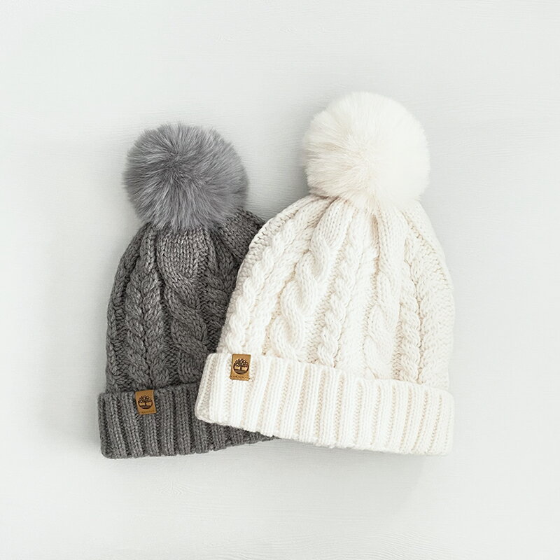 美國百分百【全新真品】Timberland 帽子 麻花 針織 毛線帽 TIM 毛帽 LOGO 多色 CY48