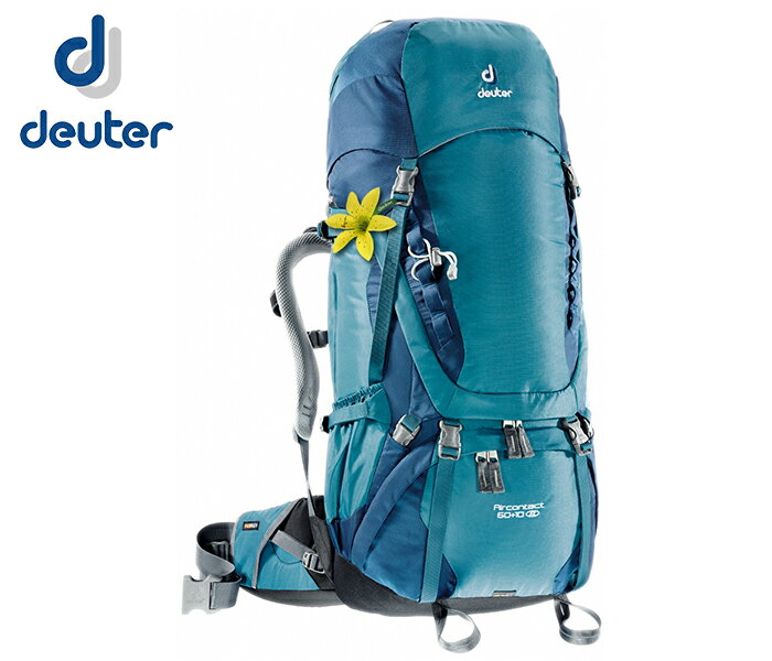 【露營趣】Deuter 3320416 Aircontact 60+10SL拔熱式透氣背包 登山背包 自助旅行背包