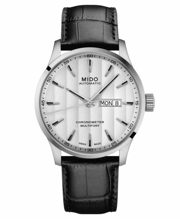 Mido 美度錶 M0384311603100  Multifort日內瓦波紋紳士腕表 /42mm