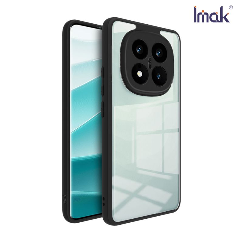 Imak 艾美克 Redmi 紅米Note 14 Pro+ 5G / Note 14 Pro Plus 5G 雙料防摔保護套 保護殼 防摔殼 雙料殼 晶透 不發黃【愛瘋潮】