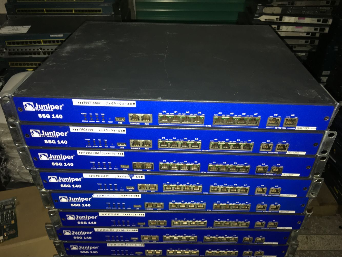 Juniper SSG-140-SH 企業級VPN千兆硬體防火墻 質保3個月