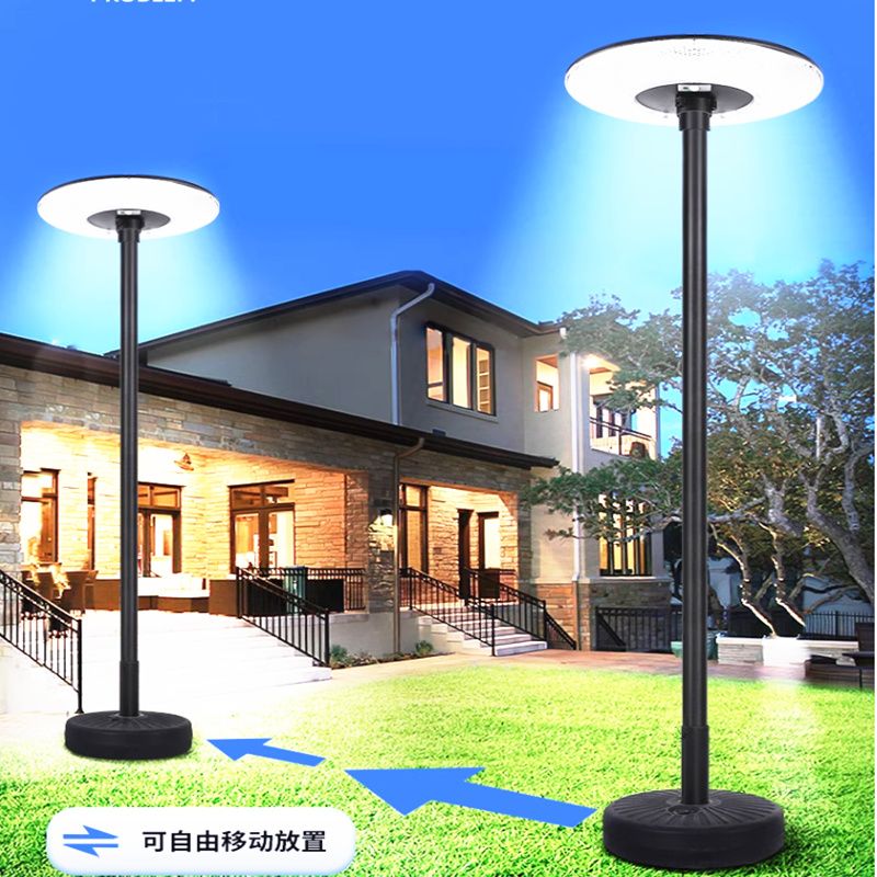 新款太陽能庭院燈移動式戶外防水路燈LED景觀燈