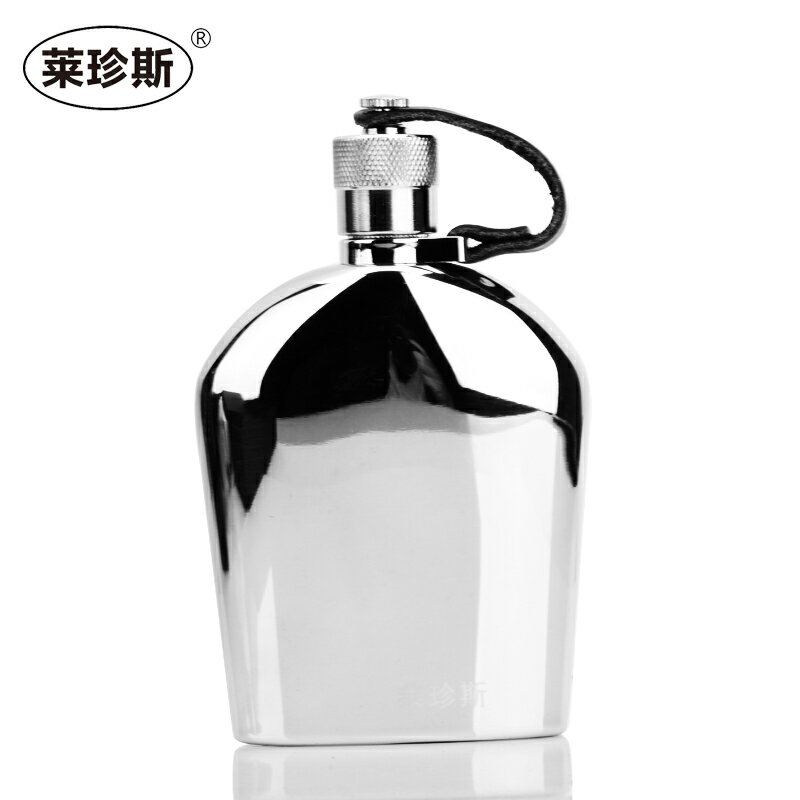 304不銹鋼小酒壺創意戶外隨身便攜迷你水壺5盎司酒瓶金屬酒具禮品